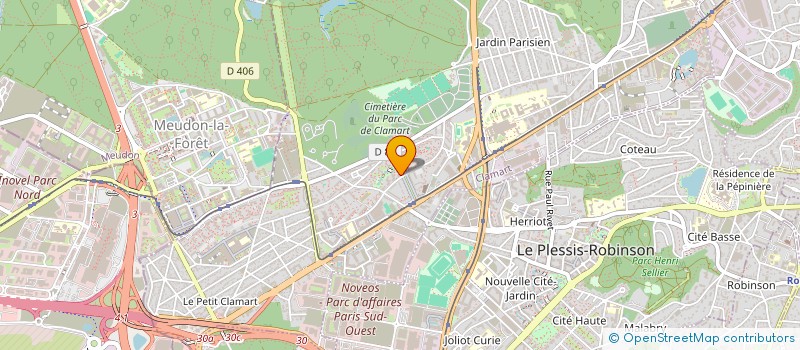 localisation de l'entreprise MONSIEUR ABDESLAM BOUDJIT à CLAMART