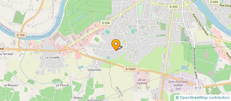 localisation de l'entreprise MONSIEUR ABDESLAM BOUZEHRA à BERGERAC