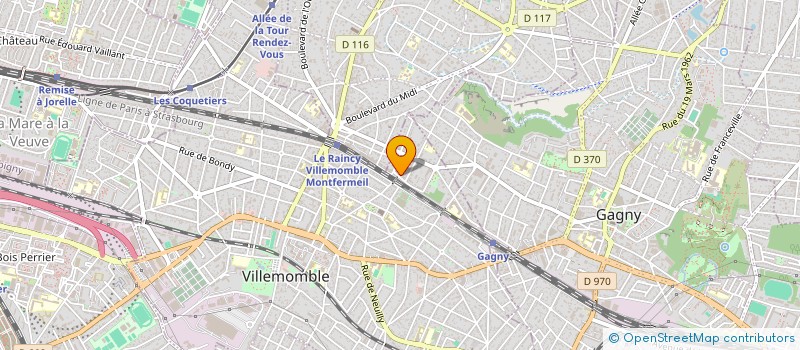 localisation de l'entreprise MONSIEUR ABDESLAM CHEURFI à VILLEMOMBLE