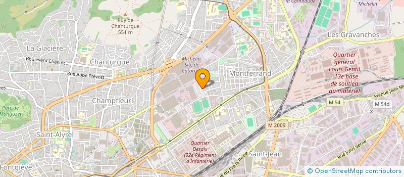 localisation de l'entreprise MONSIEUR ABDESLAM EL KHOU  CLERMONT-FERRAND