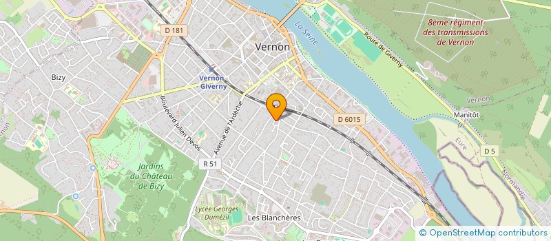 localisation de l'entreprise MONSIEUR ABDESLAM EL MAMOUNI AMAHIOU  VERNON