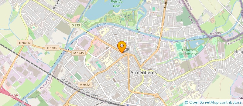 localisation de l'entreprise MONSIEUR ABDESLAM EL YAGOUBI à ARMENTIERES