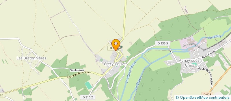 localisation de l'entreprise MONSIEUR ABDESLAM ENIFER à CRECY-COUVE