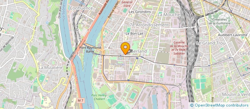 localisation de l'entreprise MONSIEUR ABDESLAM FATNASSI  LYON