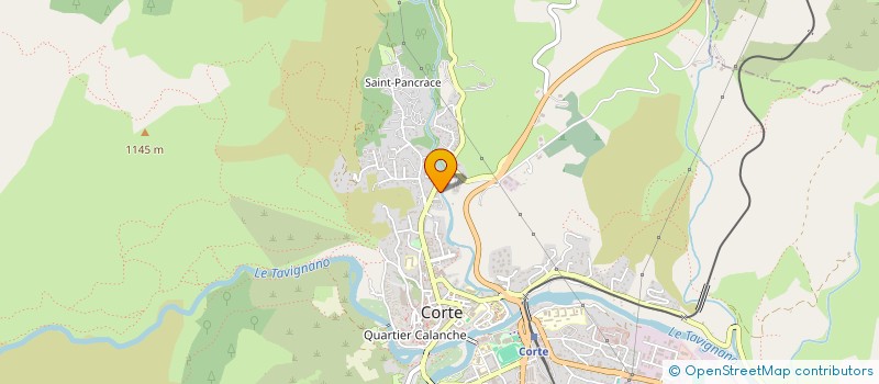 localisation de l'entreprise MONSIEUR ABDESLAM GUENNOUNI à CORTE