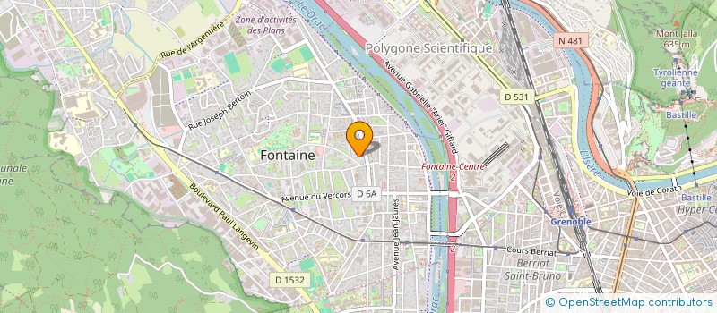 localisation de l'entreprise MONSIEUR ABDESLAM KHAMOURI  FONTAINE