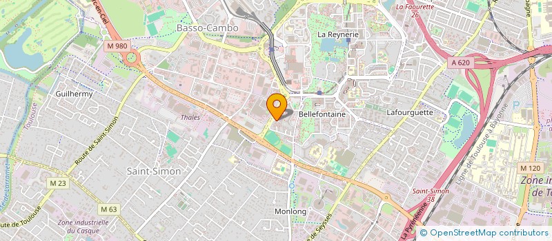 localisation de l'entreprise MONSIEUR ABDESLAM LABOUARDI  TOULOUSE