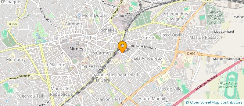 localisation de l'entreprise MONSIEUR ABDESLAM MAZYANI  NIMES