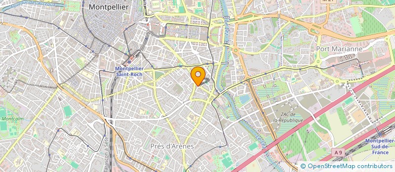 localisation de l'entreprise MONSIEUR ABDESLAM NOUR à MONTPELLIER