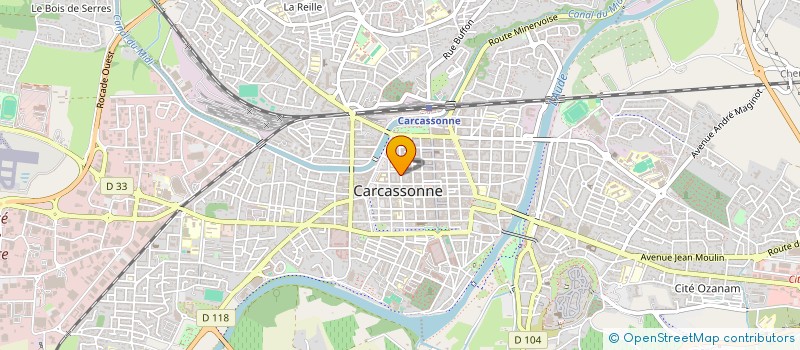 localisation de l'entreprise MONSIEUR ABDESLAM OUFEDNA à CARCASSONNE