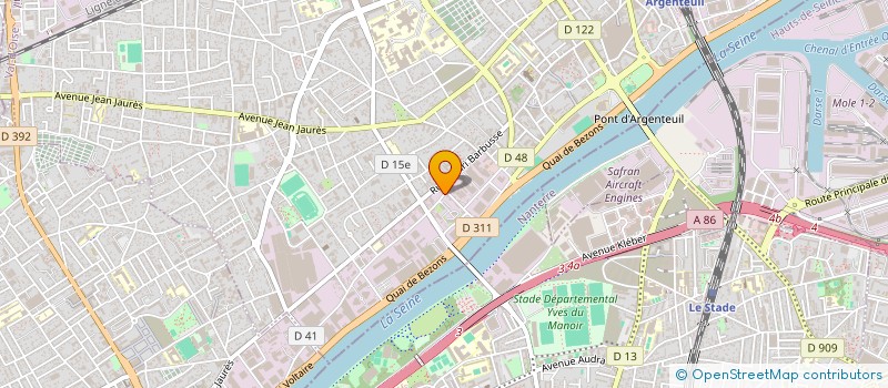 localisation de l'entreprise MONSIEUR ABDESLAM RADAIDAN  ARGENTEUIL