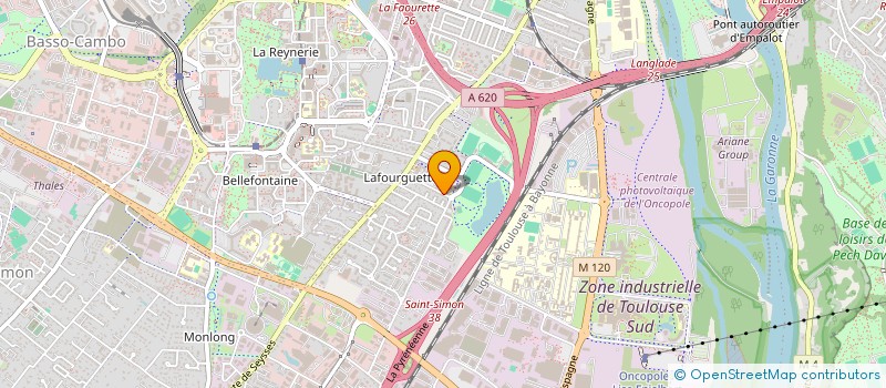 localisation de l'entreprise MONSIEUR ABDESLAM SACI à TOULOUSE