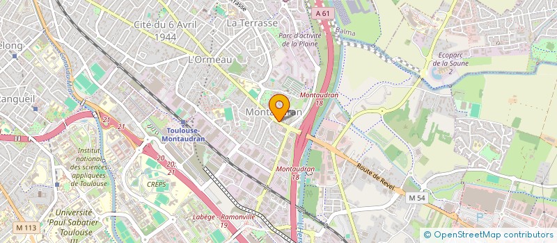 localisation de l'entreprise MONSIEUR ABDESLAM TAZI à TOULOUSE