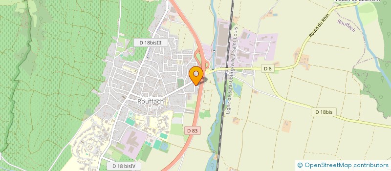 localisation de l'entreprise MONSIEUR ABDESLAM ZAOUI  ROUFFACH