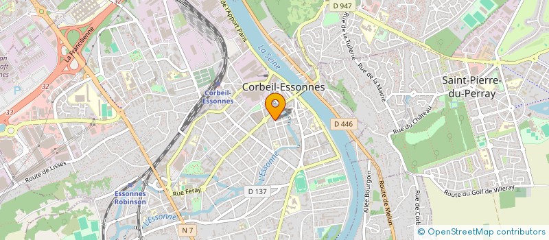 localisation de l'entreprise MONSIEUR ABDESLAM ZERGUINE à CORBEIL-ESSONNES