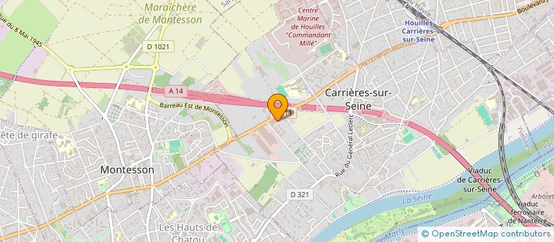 localisation de l'entreprise MONSIEUR ABDESLEM AMOURACHE à CARRIERES-SUR-SEINE