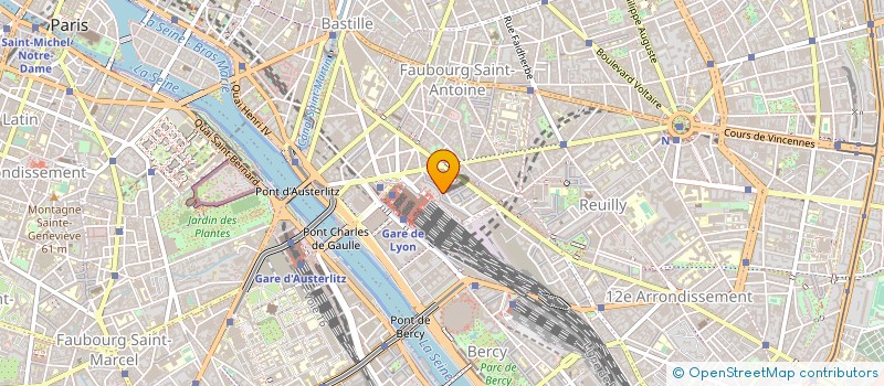 localisation de l'entreprise MONSIEUR ABDESLEM BOUACHE  PARIS