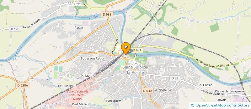 localisation de l'entreprise MONSIEUR ABDESLEM BOURAOUI  SAINT-SULPICE-LA-POINTE