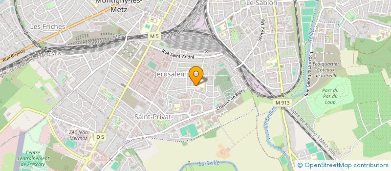 localisation de l'entreprise MONSIEUR ABDESLEM KASBAOUI  MONTIGNY-LES-METZ