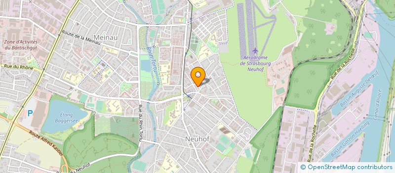 localisation de l'entreprise MONSIEUR ABDESLEM LAZRAQUE  STRASBOURG