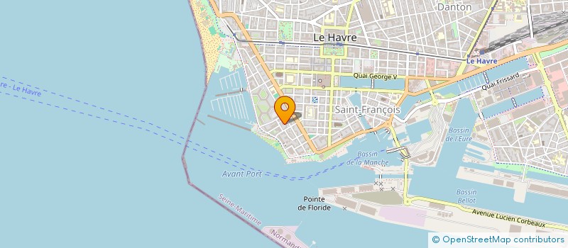 localisation de l'entreprise MONSIEUR ABDESLEM NAAMANE  LE HAVRE