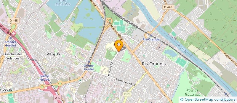 localisation de l'entreprise MONSIEUR ABDESLEM SEDRATI à RIS-ORANGIS