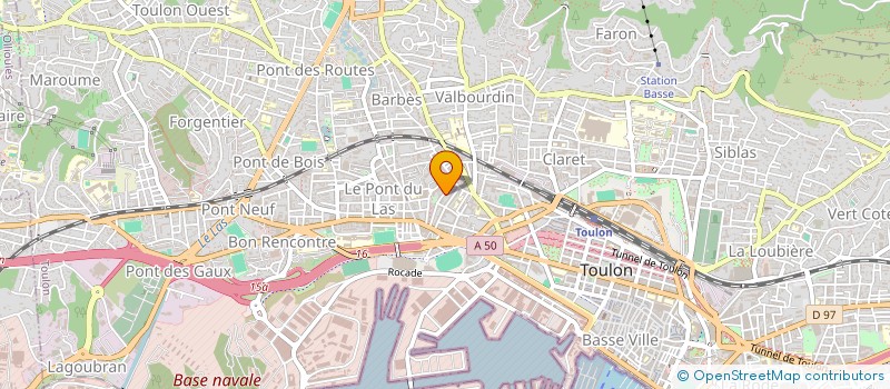 localisation de l'entreprise MONSIEUR ABDESSADEK EZZAMOURI ABDELMALAK  TOULON