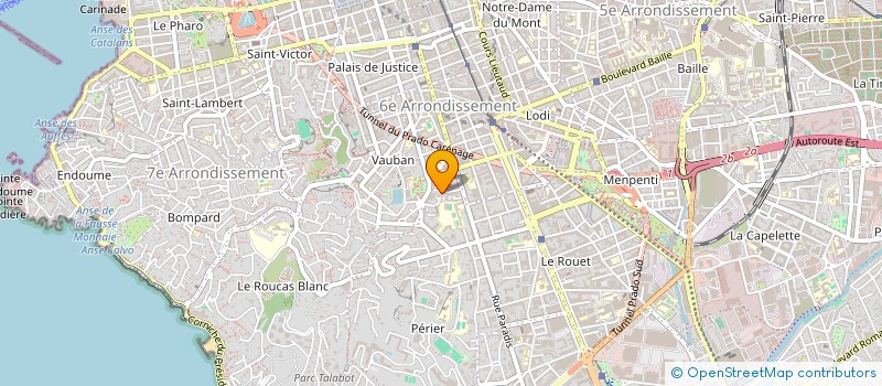 localisation de l'entreprise MONSIEUR ABDESSALAM ACHITE  MARSEILLE