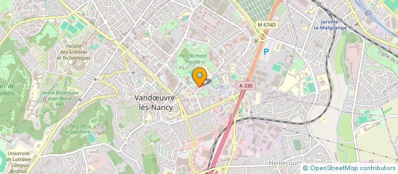 localisation de l'entreprise MONSIEUR ABDESSALAM ACHITE HENNI  VANDUVRE-LES-NANCY