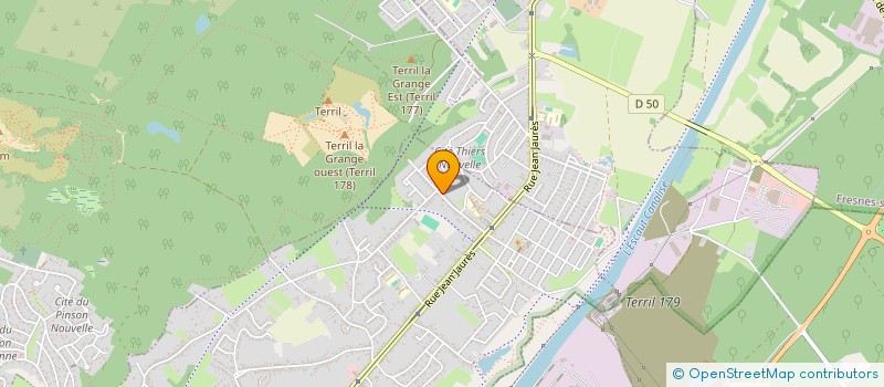 localisation de l'entreprise MONSIEUR ABDESSALAM OURAZOUK  BRUAY-SUR-L'ESCAUT