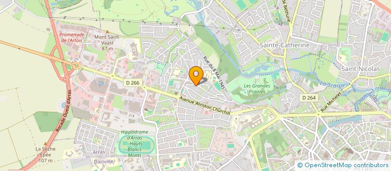 localisation de l'entreprise MONSIEUR ABDESSALAM SLIMANE à ARRAS