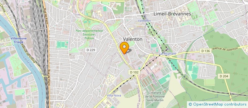 localisation de l'entreprise MONSIEUR ABDESSALEM AIDOUDI  VALENTON