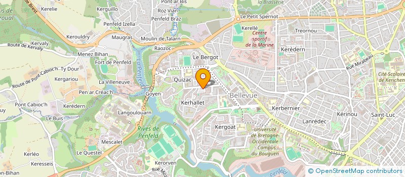localisation de l'entreprise MONSIEUR ABDESSALEM BEL HADJ à BREST