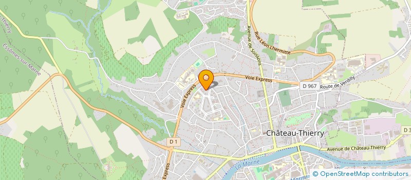 localisation de l'entreprise MONSIEUR ABDESSALEM BENKHALIFA à CHATEAU-THIERRY