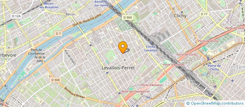 localisation de l'entreprise MONSIEUR ABDESSALEM BOUZEMMI à LEVALLOIS-PERRET