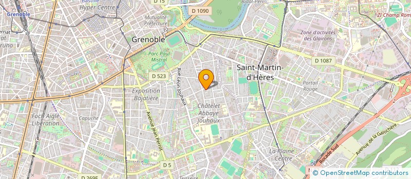 localisation de l'entreprise MONSIEUR ABDESSALEM GALECH à GRENOBLE