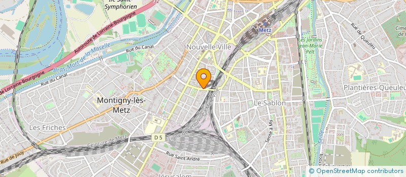 localisation de l'entreprise MONSIEUR ABDESSALEM HAMMAMI  METZ