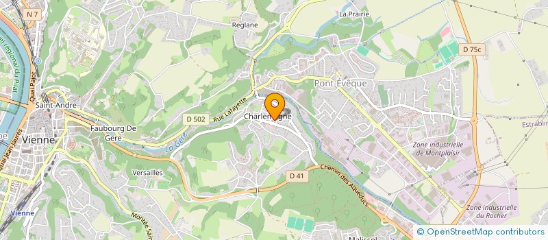 localisation de l'entreprise MONSIEUR ABDESSALEM LASSADI à VIENNE