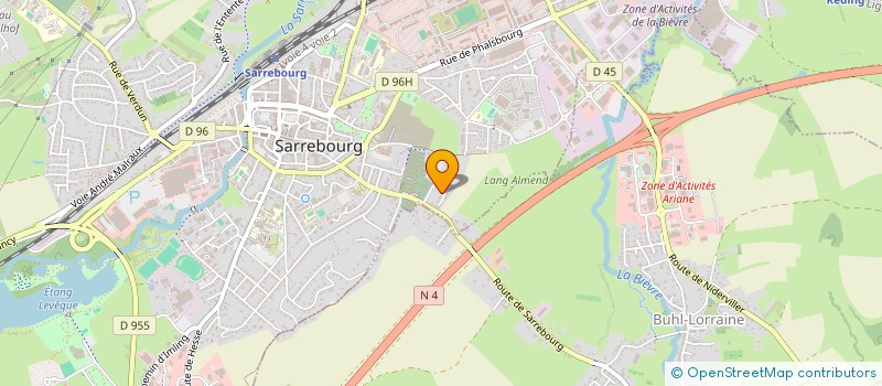 localisation de l'entreprise MONSIEUR ABDESSALEM OUEDERNI à SARREBOURG