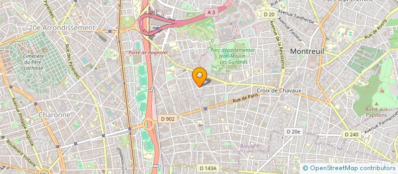 localisation de l'entreprise MONSIEUR ABDESSALEM TIMZI à BAGNOLET