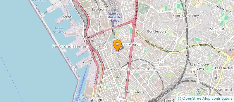 localisation de l'entreprise MONSIEUR ABDESSALEM ZITOUNI à MARSEILLE