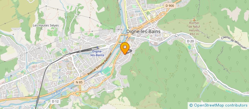 localisation de l'entreprise MONSIEUR ABDESSAMAD AIT BOULAHCEN à DIGNE-LES-BAINS