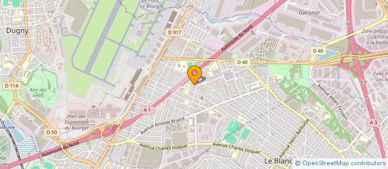 localisation de l'entreprise MONSIEUR ABDESSAMAD BAKHTI à LE BLANC-MESNIL