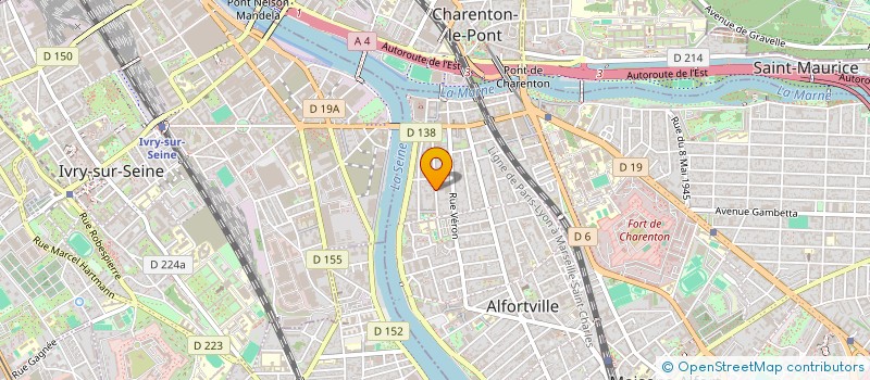 localisation de l'entreprise MONSIEUR ABDESSAMAD BELMOKHTAR  ALFORTVILLE