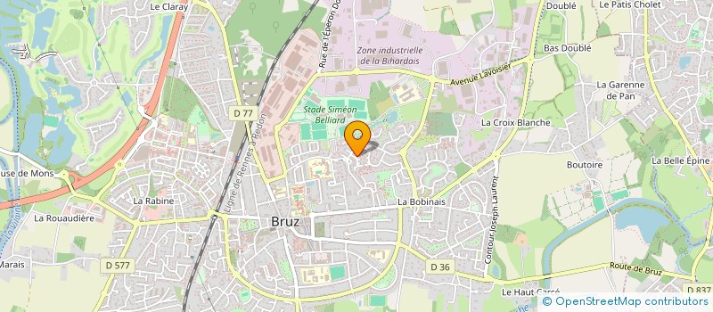 localisation de l'entreprise MONSIEUR ABDESSAMAD BEN JDIDA  BRUZ