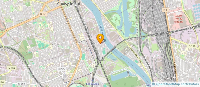 localisation de l'entreprise MONSIEUR ABDESSAMAD BENAMAR à CHOISY-LE-ROI