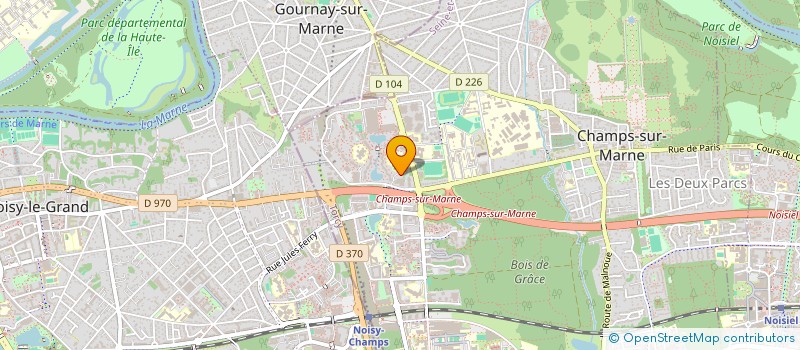 localisation de l'entreprise MONSIEUR ABDESSAMAD BOUADLA  CHAMPS-SUR-MARNE