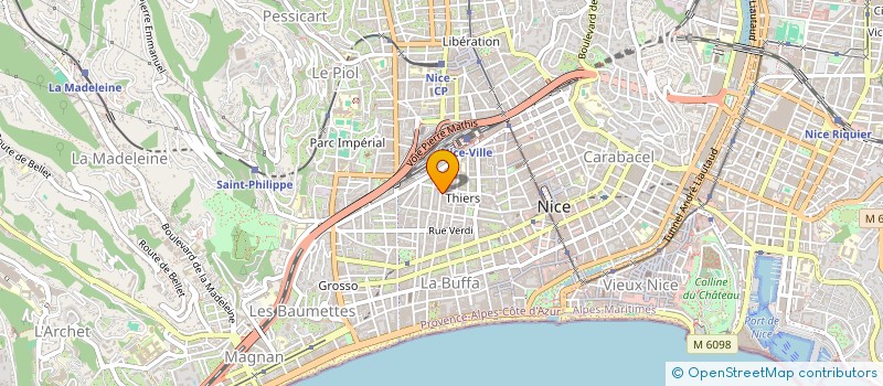localisation de l'entreprise MONSIEUR ABDESSAMAD BOUHDID à NICE