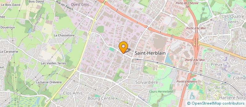 localisation de l'entreprise MONSIEUR ABDESSAMAD CHAFIKI à SAINT-HERBLAIN