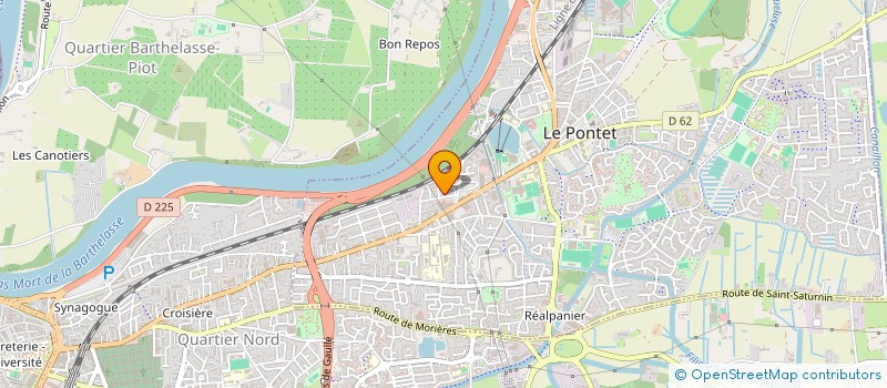 localisation de l'entreprise MONSIEUR ABDESSAMAD EL HANY  LE PONTET